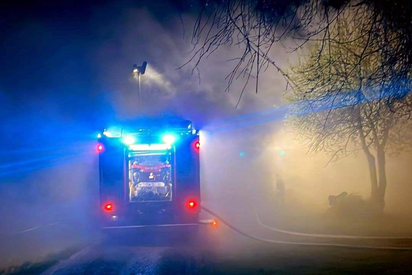 Tragiczny pożar w Kozłówku. Nie żyje kobieta